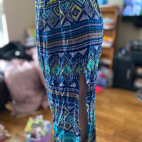 Geometric Pattern Skirt - Picture 2 of 2